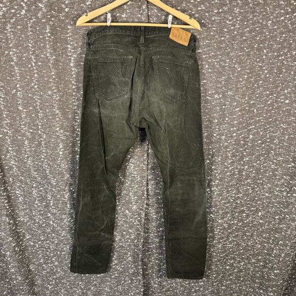 Levi's Made & Crafted Men's Tack Slim Green Jeans Pants W 32 Lot 05081-0098 - Picture 6 of 12